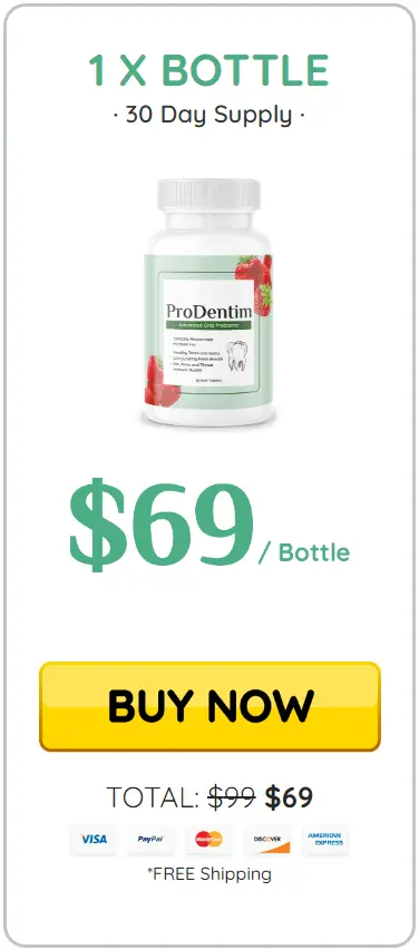 ProDentim 1 bottle 30 days supply