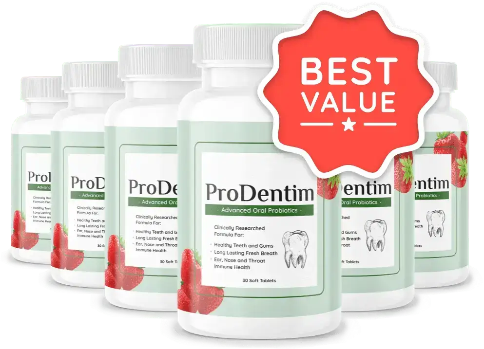 ProDentim pack of 6 Bottles