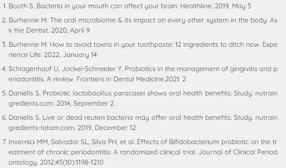 ProDentim scientific research 1